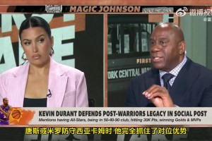 魔术师约翰逊：KD能助队夺冠！火箭、森林狼等队都很需要他！